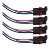6Pcs Pulse Power Plug Pigtail Connector Harness Replacement for Polaris