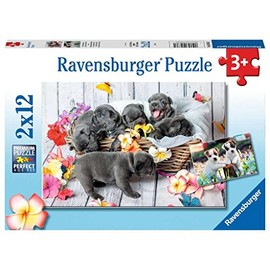 Ravensburger Children's Puzzle - 05636 Small Fur Balls - 2 x 12 Pieces Puzzle for Children from 3 Years