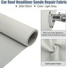 X AUTOHAUX Suede Headliner Fabric 79" x 60" Foam Backed