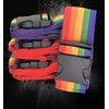 4x MIDHILL Heavy Duty Luggage Straps for Suitcases Packing Belts