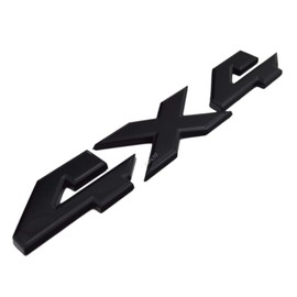 PartsTo 4x4 Decal Emblem for Ram 1500 2500 3500 DS Laramie and Dodge Durango Challenger SRT and Jeep Wrangler Rubicon Tailgate Fender Exterior Performance Trim Decal