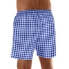 3-Pack Men's Navy Check Regular Absorbency Incontinence 2-in-1 Boxers Medium