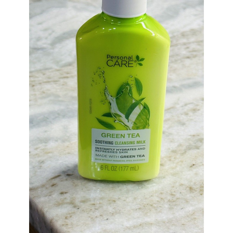 Personal Care Green Tea Soothing Cleansing Milk Made W/Green Tea:6floz/177m