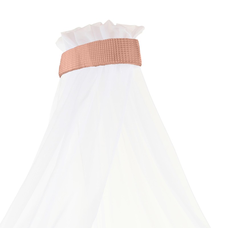 babybay Canopy Waffle Pique with Ribbon Suitable for All Models