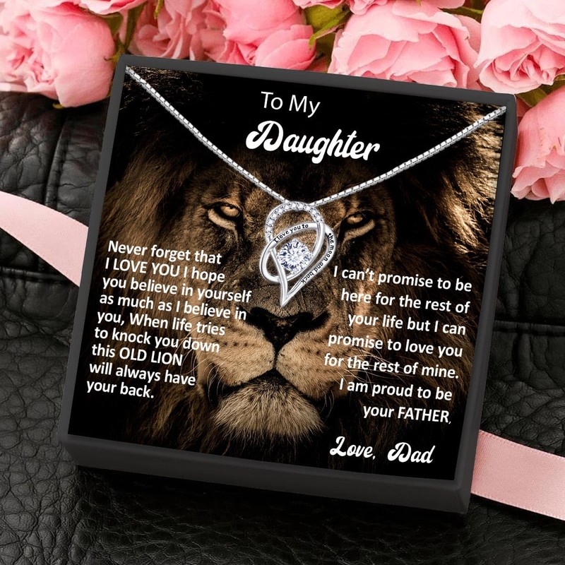 Daughter Necklace, Daughter Gifts from Father to Daughter, Dad to