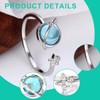 ARHZ Anxiety Spinning Rings for Women, 925 Silver Women's Rings,