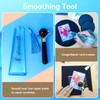 Luxiys 174 Pcs Trading Card Cleaning Care Tool Accessory Kit,
