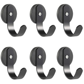 IRONDIY 6 Pack Magnetic Grill Hooks,Outdoor Magnet Hooks for Grills,Grills Magnetic Hooks for Kitchen,Grill Accessories for Hanging Barbecue Tools,Kitchen,Refrigerator
