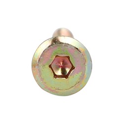 Sourcingmap M6x75mm Flat Hex Socket Head Hexagon Furniture Bolts Connector Fastener 5pcs