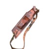 12.99" Large Leather Fixed Blade Knife Sheath,EDC Back Organizer for