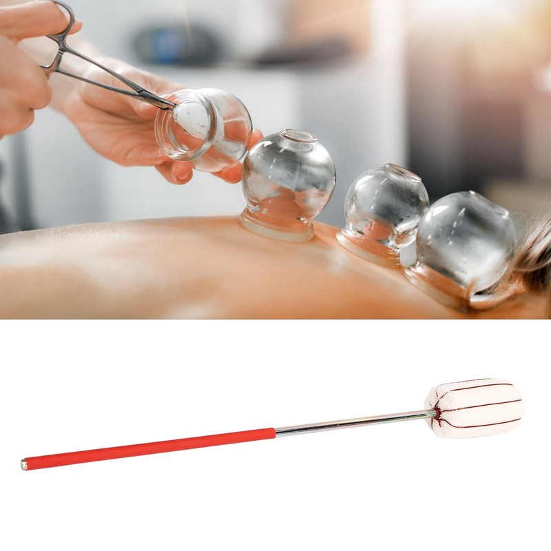 2PCS Fire Cupping Stick, Reusable Safe Stainless Steel Cupping Ignition