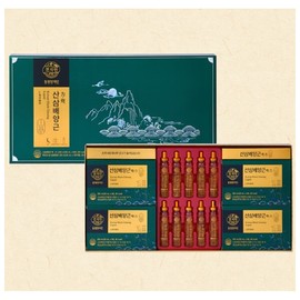 Dongwon Cheonjiin 천지인 (동원) 산삼배양근 혼합세트 (50gx20포 + 20mLx10바이알) Cheonjian (Dongwon) Ginseng Cultured Root Mixed Set (50gx20 Pouches + 20mLx10 Vials)