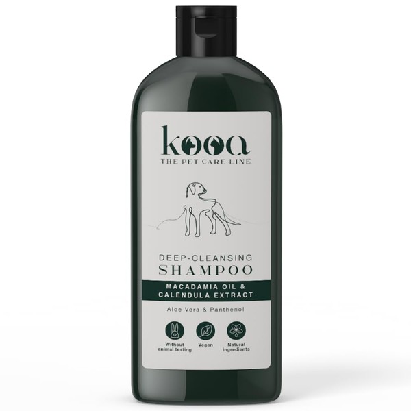 kooa - Deep Cleansing Shampoo with Macadamia Oil, Calendula Extract