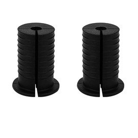 Nihfien Starlink Cable Routing Kitfor 3/4 Inch Wall Hole, 2 Pcs Starlink Silicone Wall Bushing Grommets, Wall Sleeves Pass Through Ethernet Cables Mount for Wire Organizer Accessories (Black)