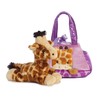 Aurora, 32768, Fancy Pal, Peek-a-Boo Giraffe, 8In, Soft Toy, Brown