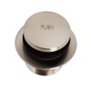 Westbrass D3322-20 1-1/2" NPSM Tip-Toe Bathtub Drain Plug - Coarse