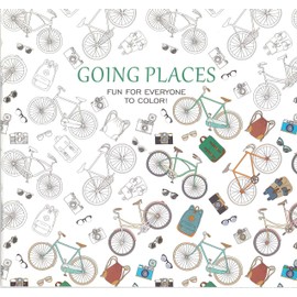 Leisure Arts Going Places Coloring Book