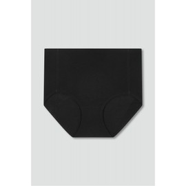 JAJU [JAJU] Women's Perfect 120s Modal No-Line High-Rise Panty_Black
