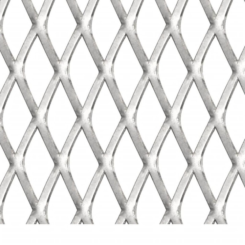 Stainless Steel Heavy-Duty Expanded Metal Mesh Panel for Fencing and