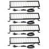 Onforu 4Pack LED Shop Lights,100W 14000lm Plug in Ultra Bright