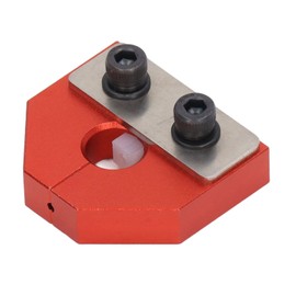 3D Printer Filament Connector 1.75mm 3mm Universal 3D Printer Filament Connector Aluminium Alloy (Red)