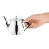 Olympia Arabian Tea Pot Stainless Steel 13Oz Infuser for Better