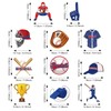 Clabby 51 Pieces Baseball Party Decorations, Sports Theme Party Hanging