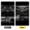 JAKISIMA Center Console Organizer Tray Interior Storage Accessories Coin Holder