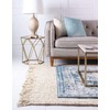 Unique Loom Sofia Collection Traditional Vintage Blue Area Rug (6'