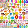 uscan 212 Pcs Easter Egg Fillers for Kids Small Toy