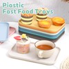 20 Pcs Plastic Art Trays, 10 Colors Stackable Activity Crafts