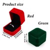 WisePoint Ring Box, Velvet Jewellery Gift Box, Octagonal Jewellery Case,