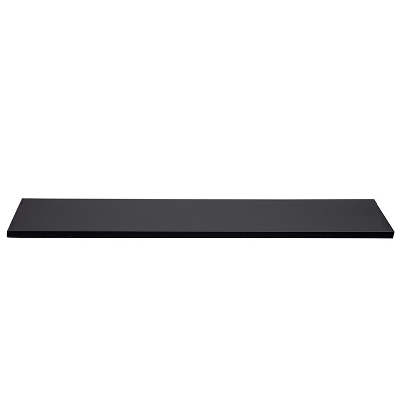 Black Plexiglass Sheet - 1/4" Thick Cast (12" x 48")