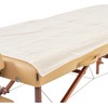 Master Massage Disposable Exam Table Covers, White, Flat-10 pcs
