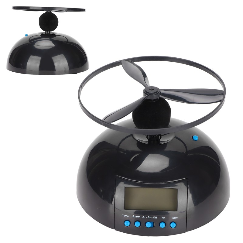 Electronic Clock Multipurpose Run Away Flying Alarm Clock for Bedroom