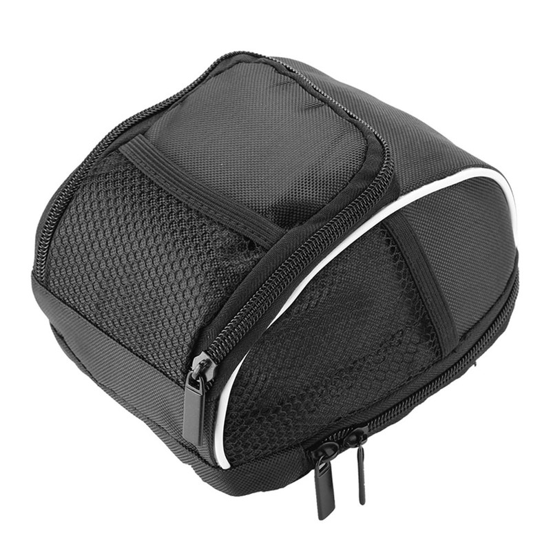 Black Multi Function Quick Release Bicycle Cycling Front Frame Tube