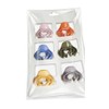 Set de 6 Pinzas de Cabello Multicolor