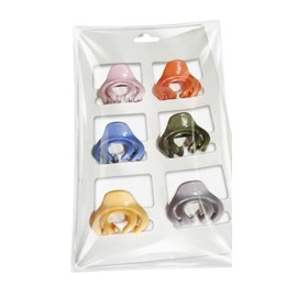 Set de 6 Pinzas de Cabello Multicolor