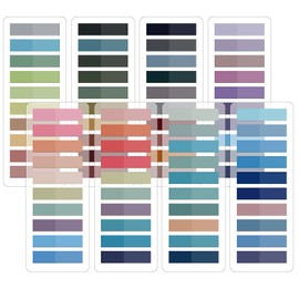 1600 Pcs Sticky Tabs, Sticky Notes Tabs Index Tabs Sticky Tabs for Annotating Multicolor Multifunction Writable Tabs for Book Tabs Page Markers File Classification