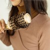 Self-Perm Root Volume Jumbo Heat-Conducting Round Brush Heat-Conducting Brush Gold Medium (45)