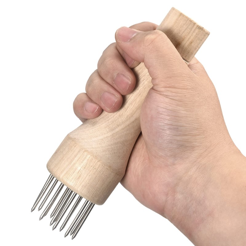 sourcing map Stainless Steel Meat Tenderizer, Meat Mallet Needle Nails