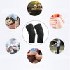 2pcs Knee Braces Graphene Warm Protective Prevent Slip Knee Compression