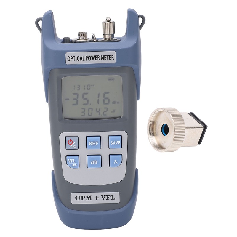 Optical Power Meter Fast Accurate Low Battery Consumption Optical Fiber