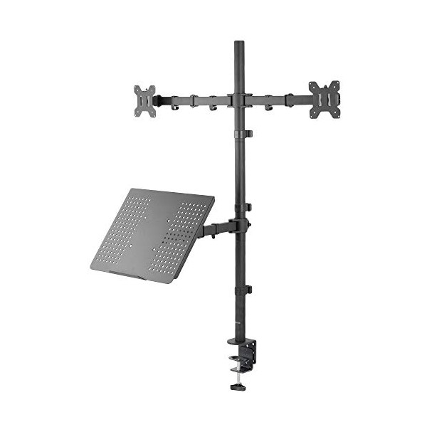 VIVO Laptop and Dual 13 to 27 inch LCD Monitor