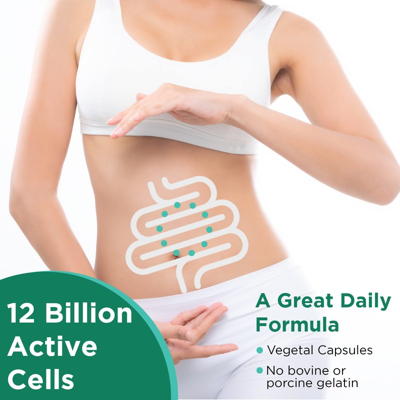 Laboratoire Suisse Probiotic 12 Billion – Healthy Gut Flora –