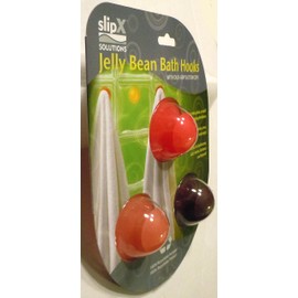 JELLY BEAN BATH HOOK-ROSES 3PK, Case Pack of 4, Case Pack of 4