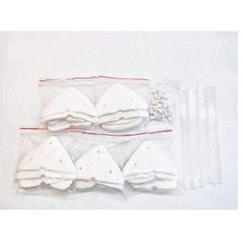 Fcare Double-Sided Window Cleaning Magnetic Cleaning Tools, Outside Window Cleaner Magnetic, 5-Gear Adjustable for high Rise Window Cleaning Windows, Professional Accessory Replaceable Kits