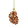 The Bridge Collection Beaded Oyster Ornament - Oyster Shell with