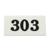 Hikari Number Plate (303) 00872757-1 UP357-303
