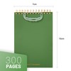 Yoment Top Spiral Notebook, Steno Pads College Ruled, 300 Pages